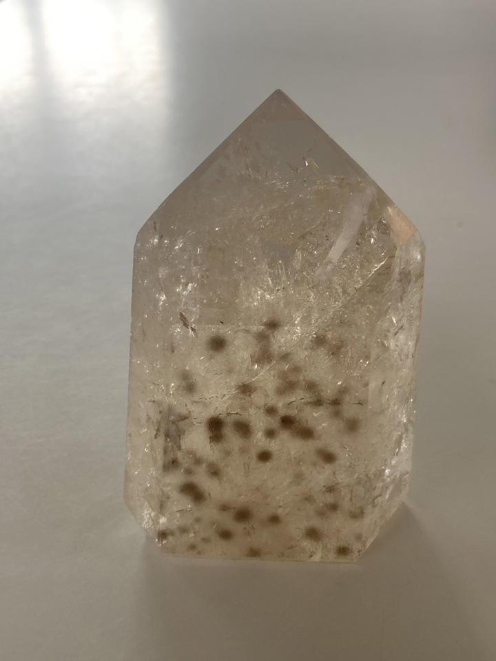 Rookkwarts Punt Geslepen Kristalloods (2)