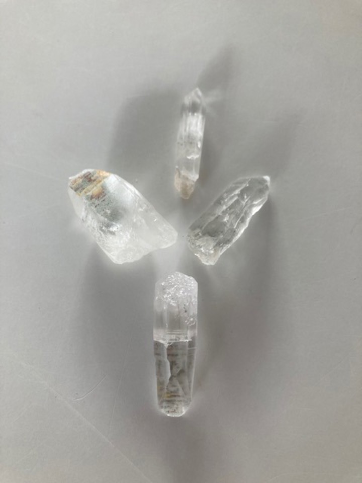 Lemurische Chlorietkwartsen Kristalloods(2)