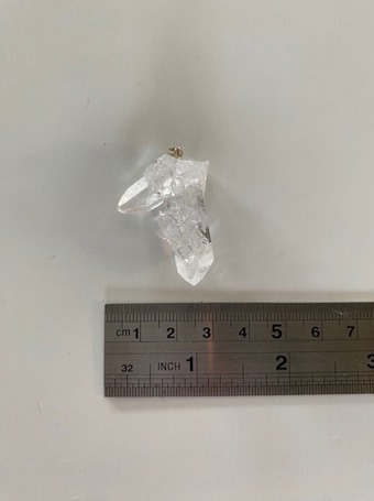 Hangertje Bergkristal Cluster Kristalloods